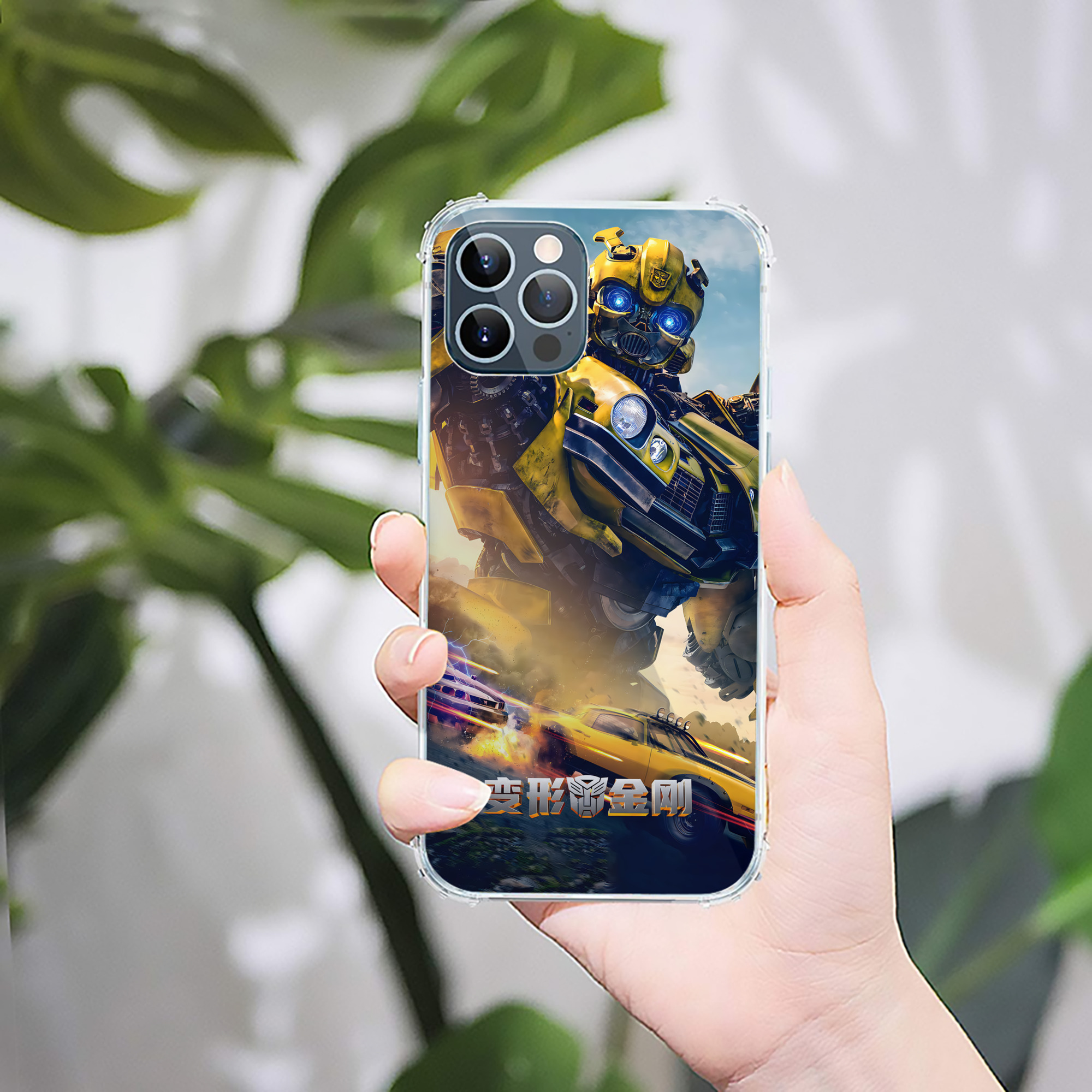 （画像用） Transformers トランスフォーマー 【iPhone 12シリーズ対応】透明スマホケース（クリアソフトケース）